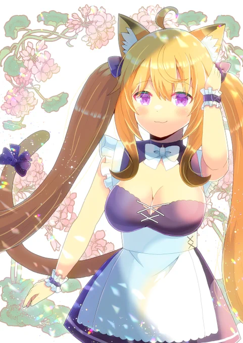 Maackia()さんの舞夜ちゃんを描かせて頂きました!リクエスト有難うございます  #Skeb #Commission #VRChat #VRCイラスト 