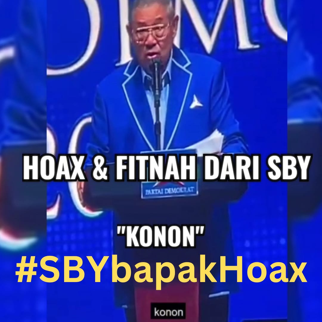 Emang jagonya sih dia plating victim, tapi rakyat sekarang udah cerdas ga bisa ditipu karena terbukti #SBYbapakHoax 🤭🤭😊