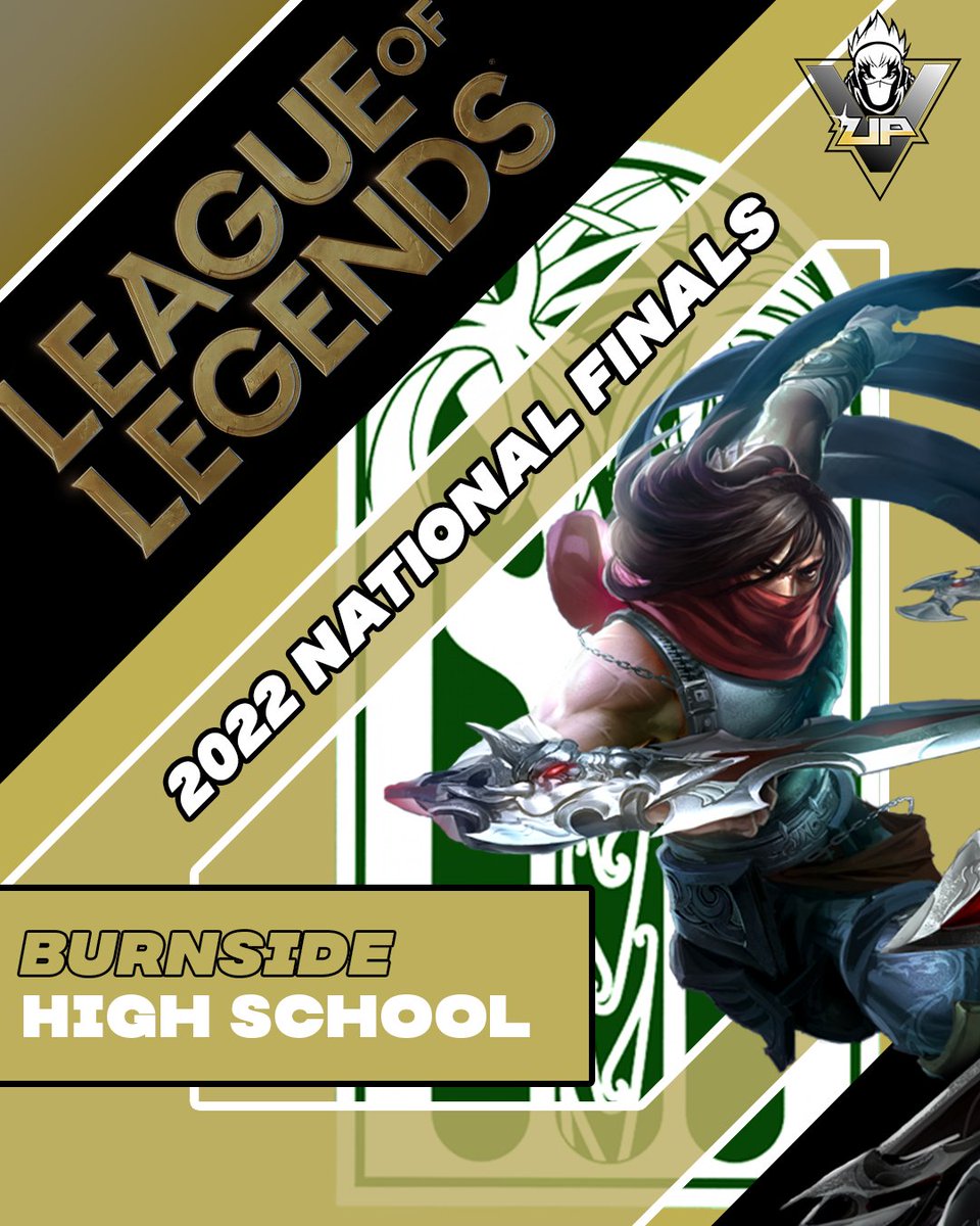 Kei runga noa atu!

Congratulations to Burnside High School - Te Kura o Waimairi-iri, the first kura to qualify for HSESL Nationals for League of Legends.

See yall in Tāmaki 🏆

#HSESL2022 #Esports #grassrootsesports #LoL #leagueoflegends #victoryup #finals #burnsidehighschool