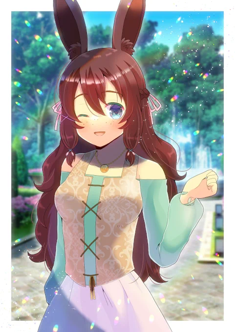 海外VtuberのFeyre()さんを描かせて頂きました!リクエストありがとうございます  #Skeb #Commission #FeyTography #Vtuber 