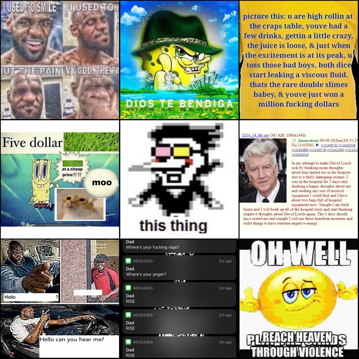 pyramidserum's tweet image. #SPAMTONCHALLENGE #SPAMTONSWEEPSTAKES 
heres old spamton memes i have saved on my phone