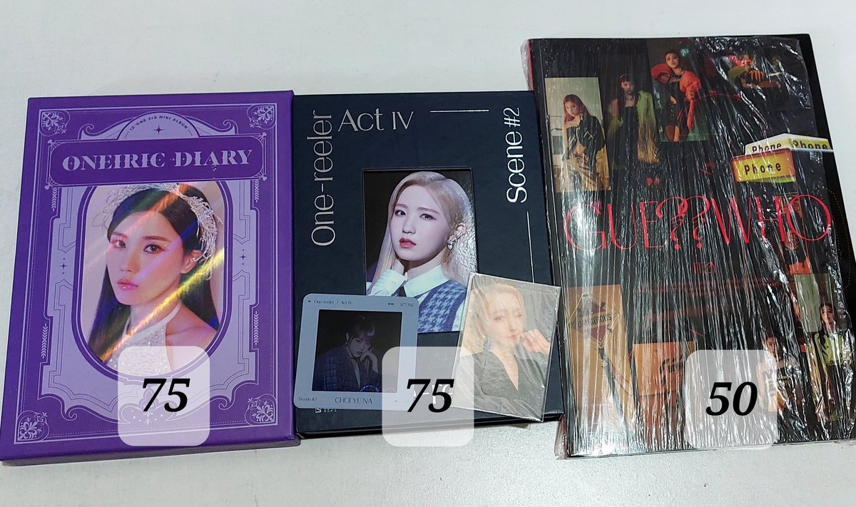 #lilysonhand

[ ive loona izone itzy purple kiss skz everglow wts lfb ph ]

—onhand
—prio take all (650 for all, 500 if 1st pic only)

💸mop: gcash
🚚mod: sco, ggx, sdd (preferred)