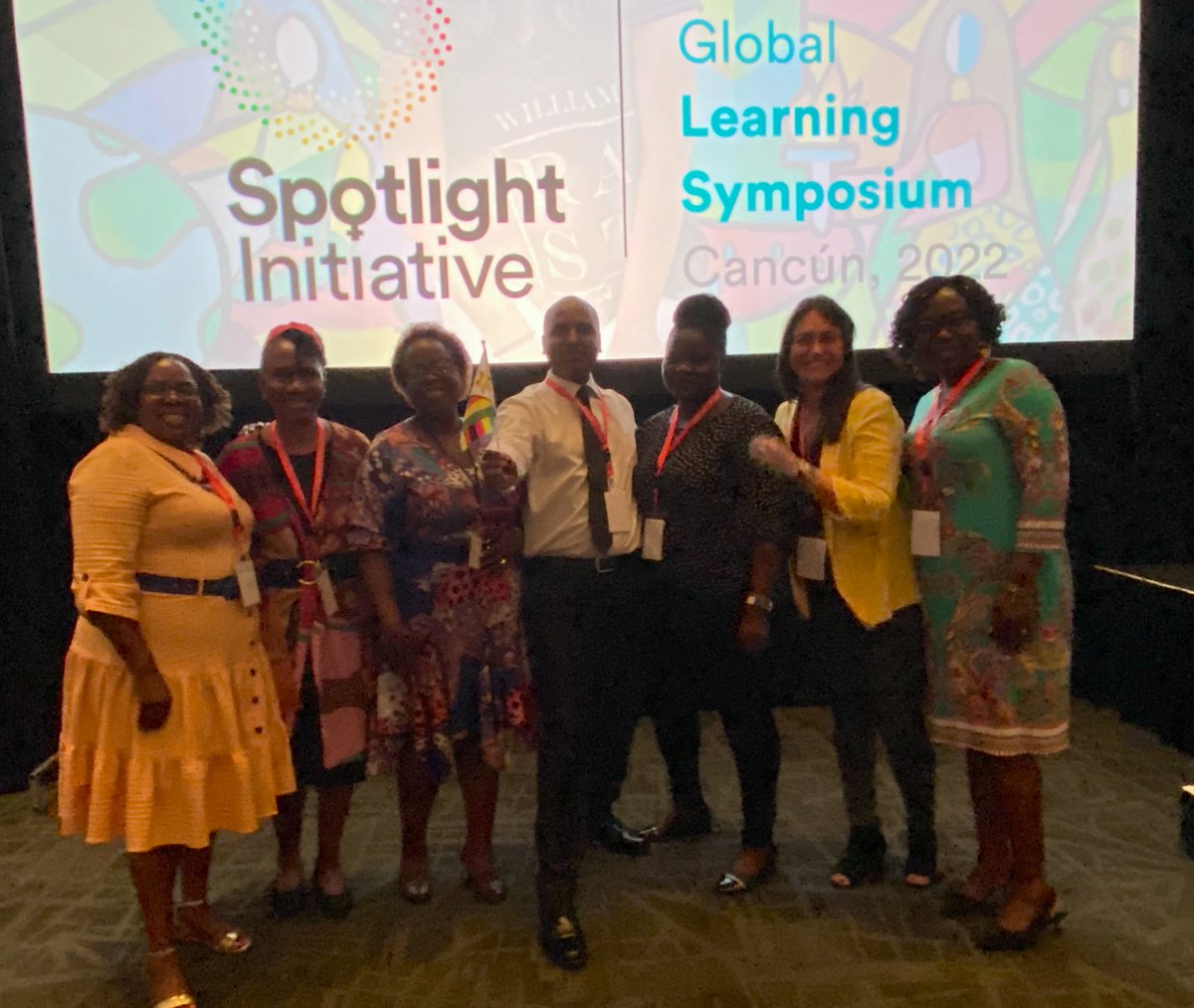 🏆#Zim 🇿🇼  wins 🏆 <a href="/GlobalSpotlight/">Spotlight Initiative</a> Fortitude Award. The Award recognises unforeseen   circumstances faced by <a href="/GlobalSpotlight/">Spotlight Initiative</a> teams &amp; the resolve, determination, &amp; resilience demonstrated to ensure that eliminating violence against women &amp; girls work continued regardless🇺🇳🇪🇺