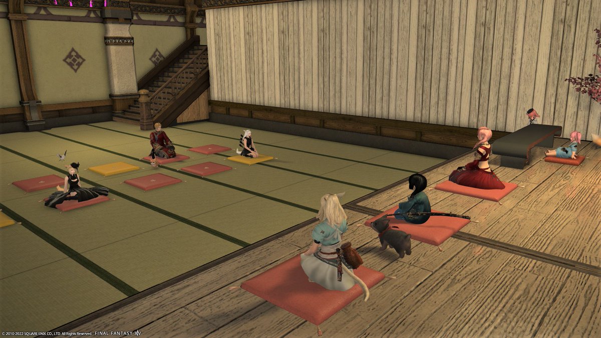 kilala_c_ifrit's tweet photo. #FF14 #FFXIV #FCNI
FC交流会「エオルゼア大喜利」
ラウバーンがナナモ様に絶対言わないセリフは?とかヒルディがハリウッド映画に!その見どころは?などの出題に、いろんな発想の答えが出て寄席の会場は大爆笑の渦!(たまさん、最高!)
今回で交流会100回目!いつも楽しい企画と進行ありがとです! https://t.co/vbjsZGpIbA