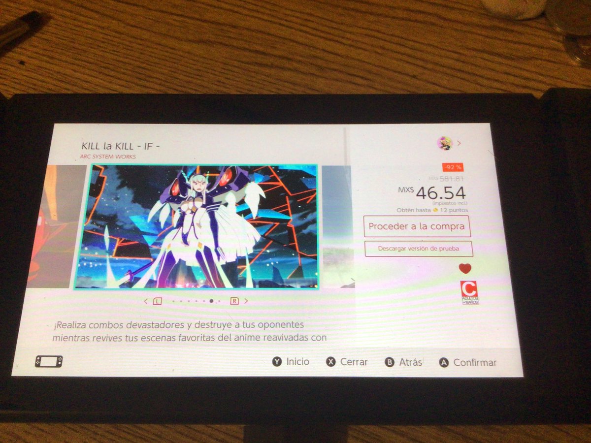 LicBayonetta's tweet photo. @Omaiko_ wey cómpratelo por favor, es la mejor oferta del mundo, y lo iba a comprar por 200 https://t.co/lPaOaVm7zW