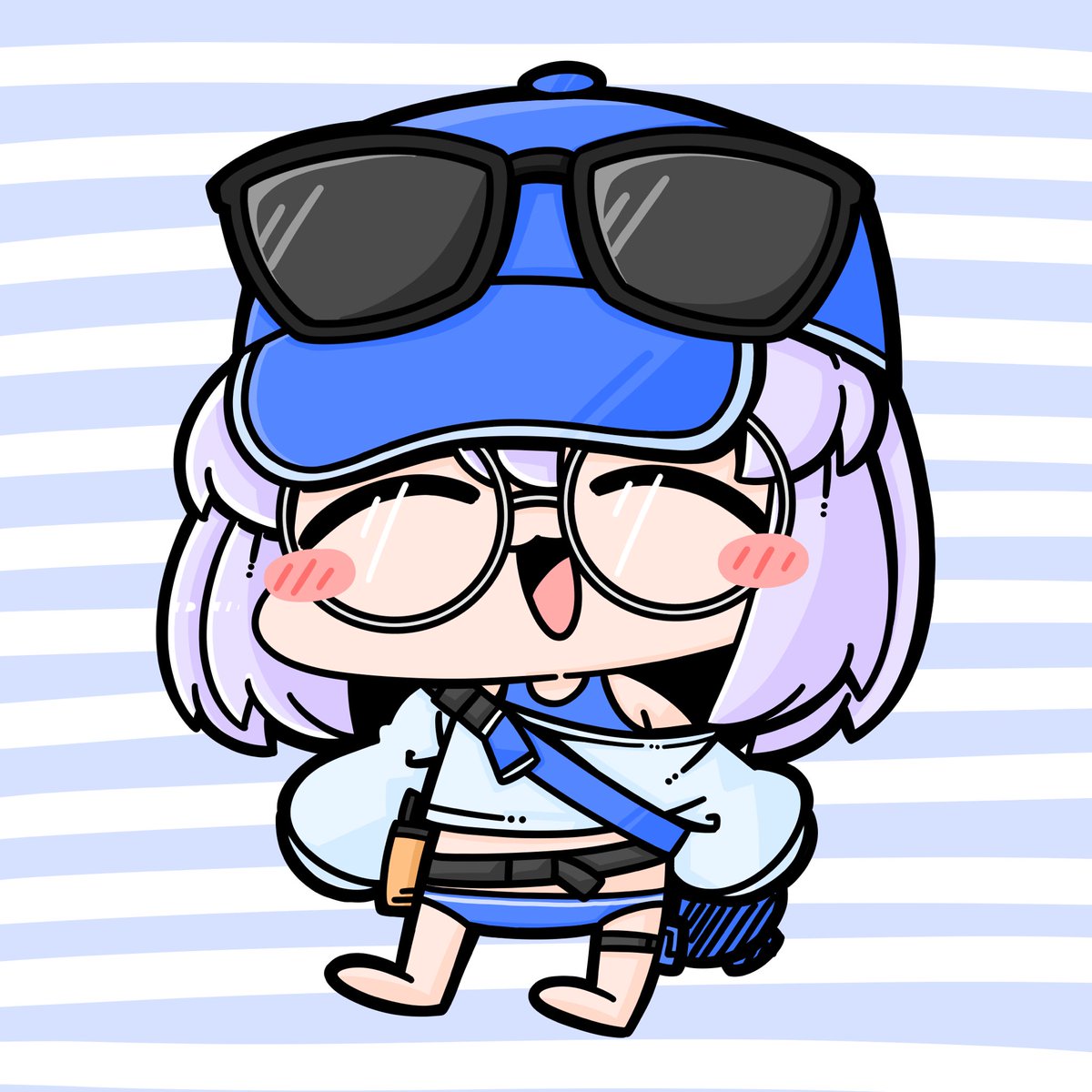 「コミッションありがとうございます\\\\٩( 'ω' )و //// #Skeb」|ブラニンのイラスト
