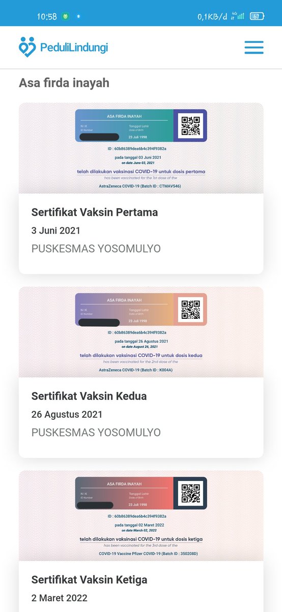 Arqaelll's tweet photo. Login. Yg dilingkarin oren tanggal vaksinnya, bulannya sama semua. Apakah kebetulan?
Tweetnya 2 maret, vaksin boosternya 2 maret. Apakah kebetulan juga, selesai booster terus pamer ke twitter? https://t.co/CTygeU8qN0