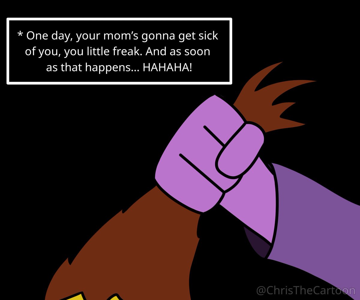 ChrisTheCartoon's tweet image. Susie kept talking... 1/2
#SPAMTONCHALLENGE #DELTARUNE