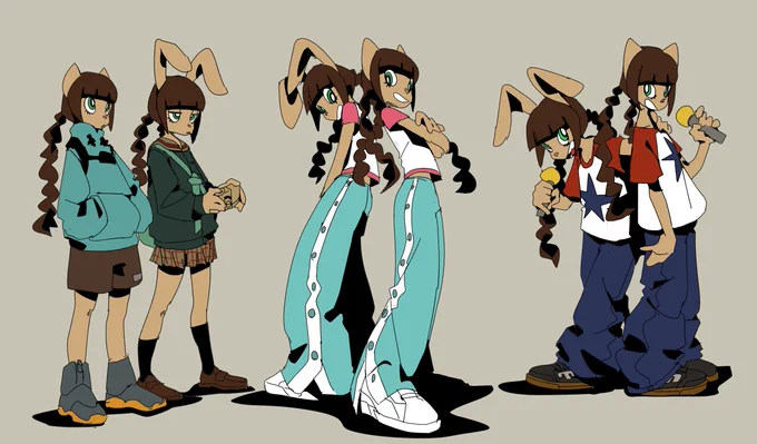 Mimi &amp; Nyami sketches 