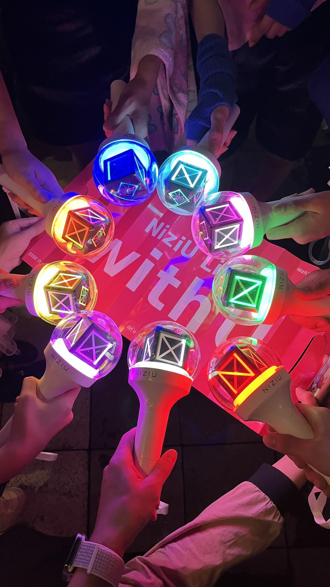 AYAKA ゲーム・おもちゃ・グッズ NIZIU 公式ペンライト