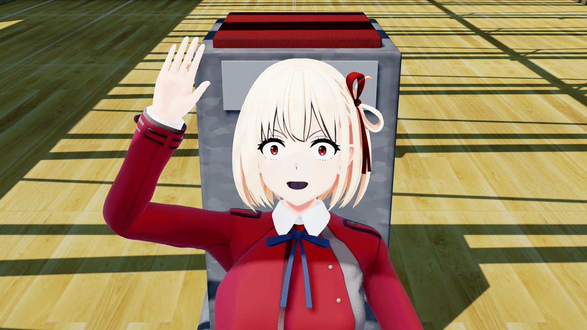 Roco_Roto's tweet photo. PC新調したのとraymmdの設定を忘れたので思い出すためにち〇とちゃんを固めてみました
とある美術館を訪れたら作品名はあるものの展示品のない台座があり・・・　＞＞＞続く https://t.co/oM0Kw2dyUp