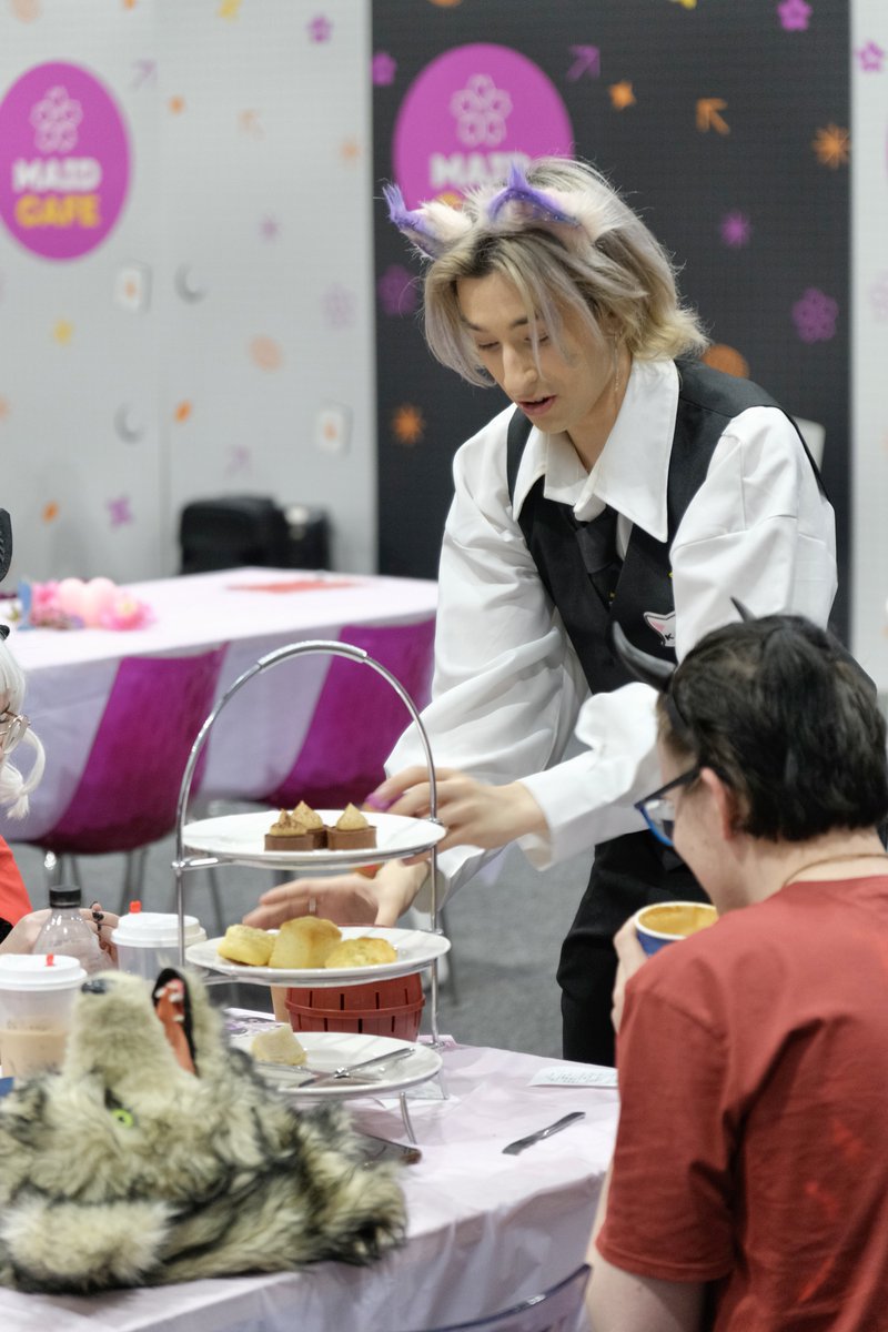 Tasty treats and the best service you’ll find on show at the Maid & Butler Cafe! #CRXAUS