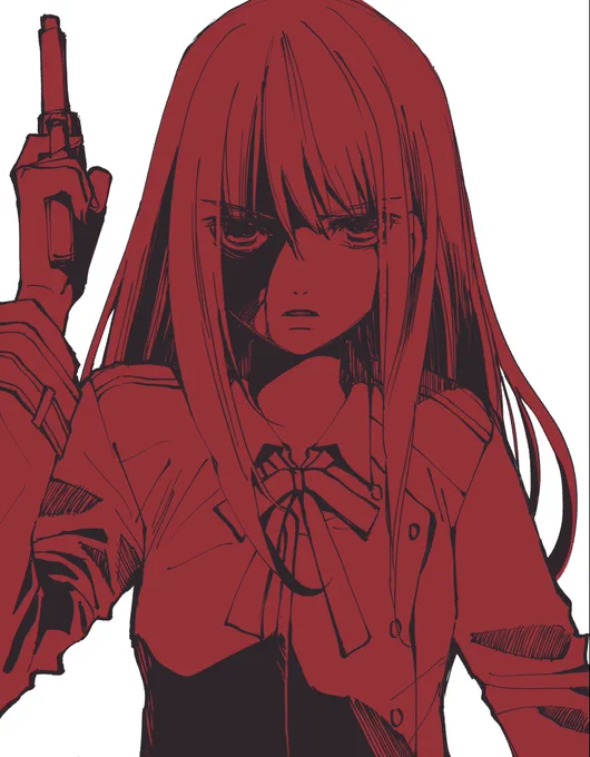 いい感じに荒んできたきなさん#リコリコ #リコリスリコイル 