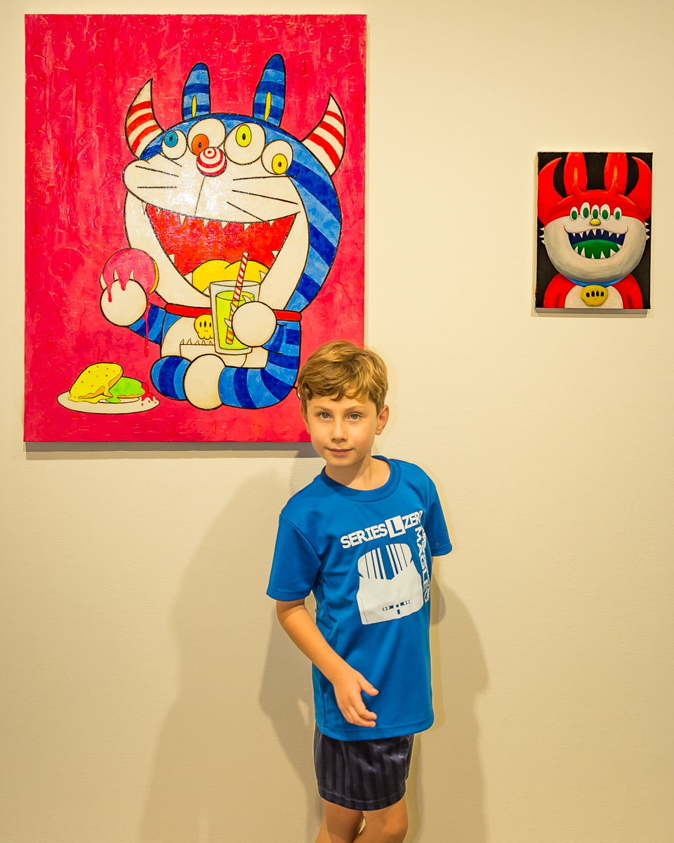 Kaikai Kiki Gallery, Roppongi Art Night 2022: art by the brilliant <a href="/xT9Gx/">T9G</a>. #Japan #Tokyo #art #KaikaiKikiGallery #RoppongiArtNight2022 #六本木アートナイト #popart #painting #sculpture #manga #anime #Doraemon #MurakamiTakashi #CoolJapan #村上隆 #ドラえもん #カイカイキキギャラリー