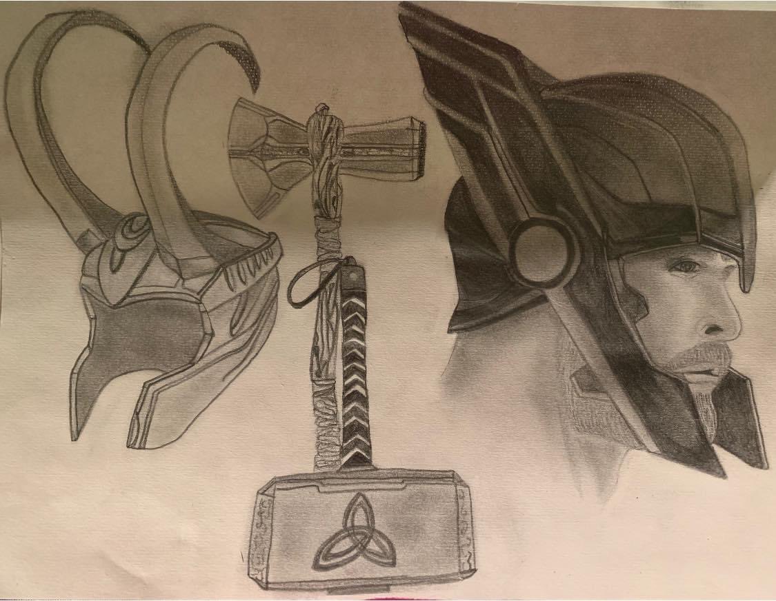 Found some of my old drawings. I hope everyone is having a wonderful day/night ♥️