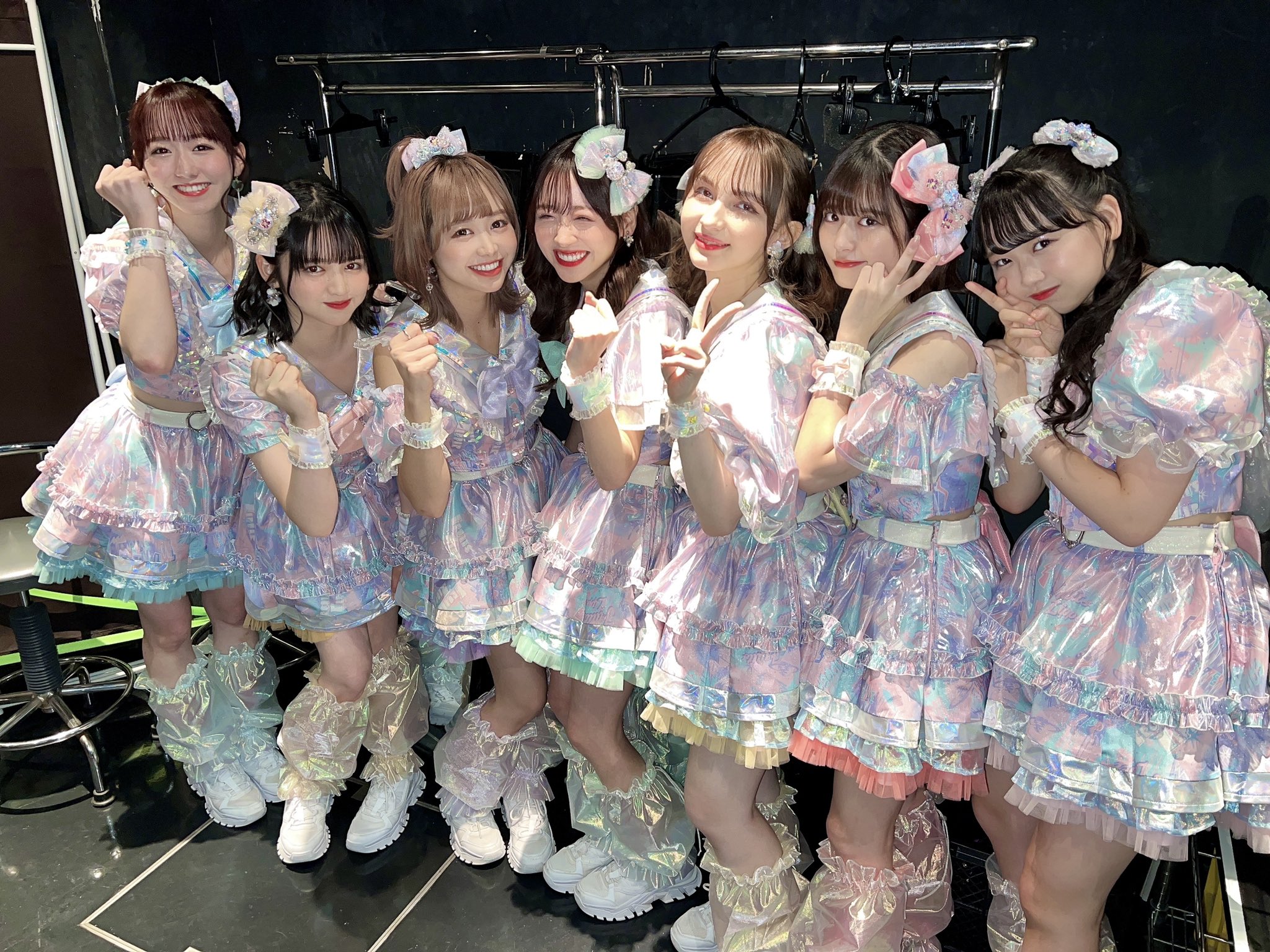 FRUITS ZIPPER 松本かれん 旧オサレ衣装(オーロラ衣装)チェキ8 FRUITS ZIPPER 松本かれん 旧オサレ衣装(オーロラ衣装)チェキ8