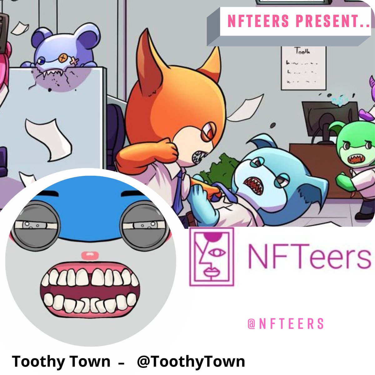 nfteerz's tweet photo. 🦷@ToothyTown the first Multichain Mystery Opening Box NFT Collection.

Be part of it and receive a share of the earnings!💰 

A concrete and useful DAO, based on Loan.
The First Not-Staking System❗️

LFG!🔥

#NFTs #NFTCommunity https://t.co/U6SYImR5qM