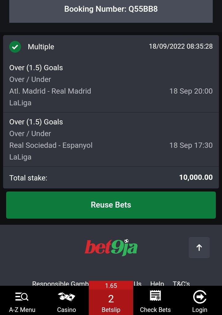 cassipredict's tweet photo. today's free bet tips
bet code = Q55BB8
you no join VIP and you no still subscribe for our YouTube channel. ππ
it's green β
#cassipredict #Sport #prediction #football #sportybet #bet9ja #bettingtips #bettingexpert #bet22 #betkings #betway #bet365 https://t.co/4Py7UZamY0