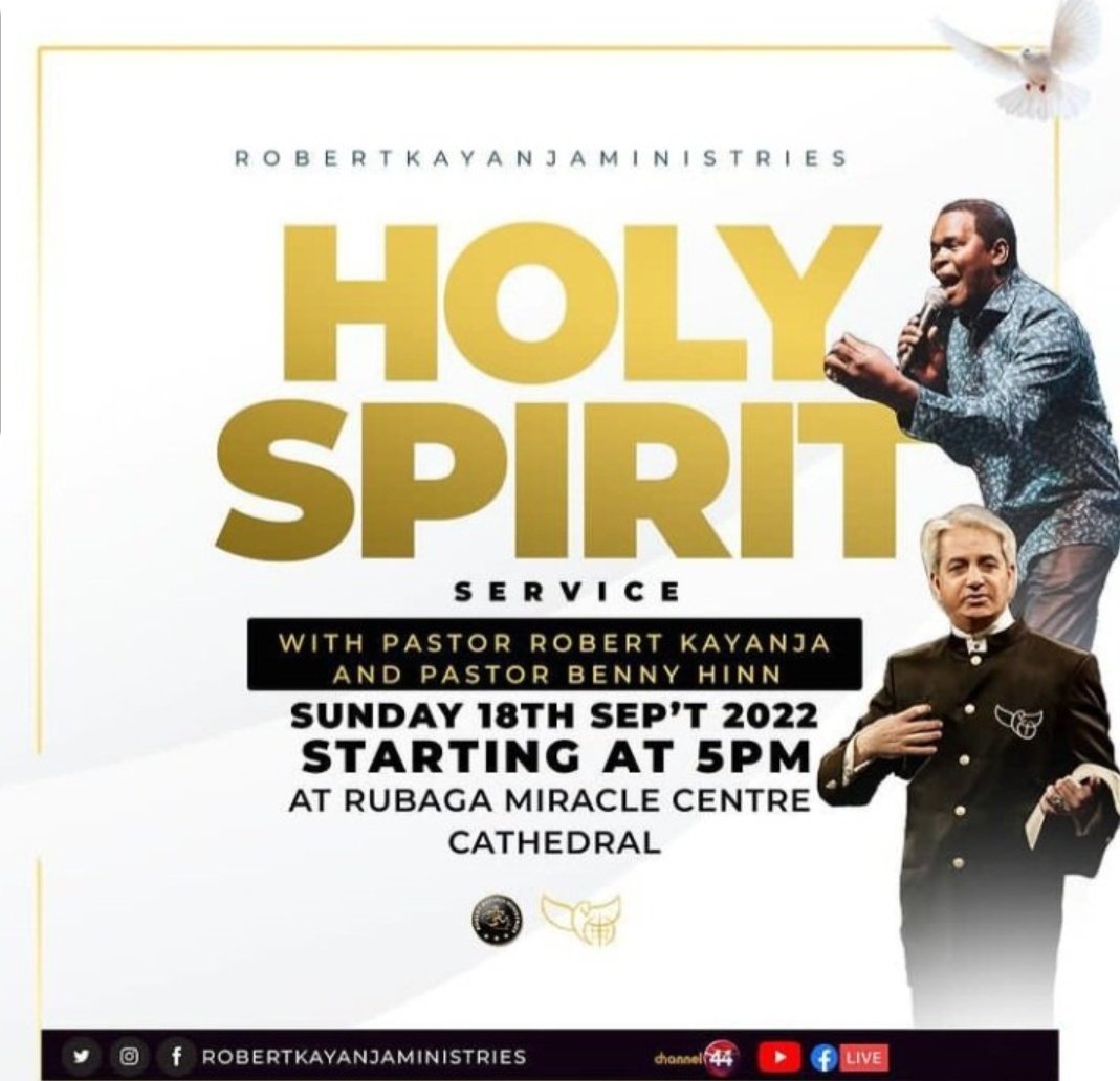 OnlineDelivery8's tweet photo. Happening Tonight @RobertKayanja &amp; @Benny_Hinn at @Channel44_TV 

#77DaysOfGlory #77DOGS #KaramojaCry #KaramojaCry #KaramojaCry #KaramojaCry https://t.co/QmYkIm8QFk