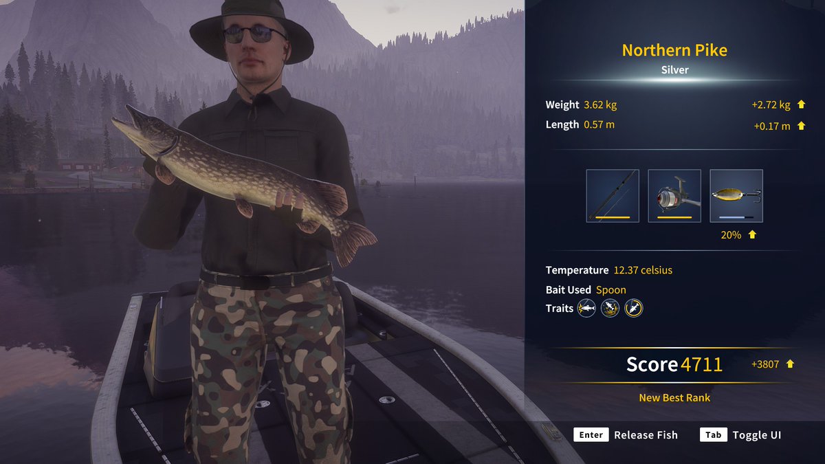 KrysKrowGames's tweet photo. The best catches of the day. The golds still allude me 
#cotwtheangler #cotw #callofthewildtheangler https://t.co/esnBbeFn4m
