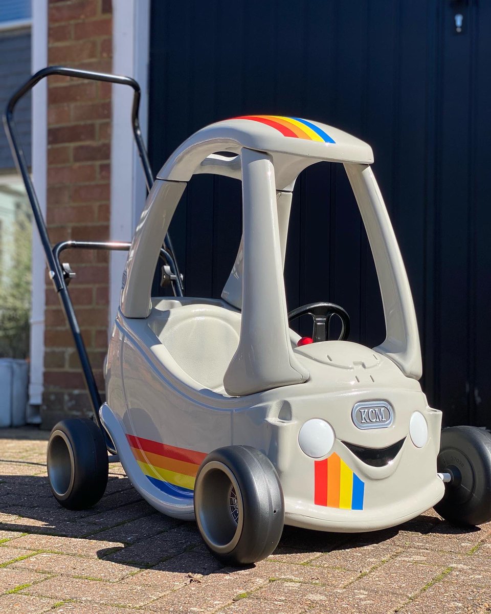 kidscarmods's tweet photo. Our latest build completed and ready for delivery. 
#cozycoupe #modifiedcar #custompaintwork https://t.co/wu9HBAJupj