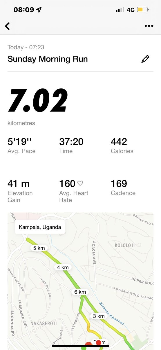 Benjamin_Kza's tweet photo. Sunday run and feeling good https://t.co/kn4ct38dFq