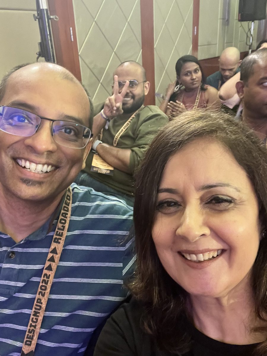 meetamalhotra's tweet image. Very happy to be back at @DesignUpConf 

Amazing how @jdallcaps and team have created this community @dharmeshba @beingshivashiva @soosixty #DesignUp22