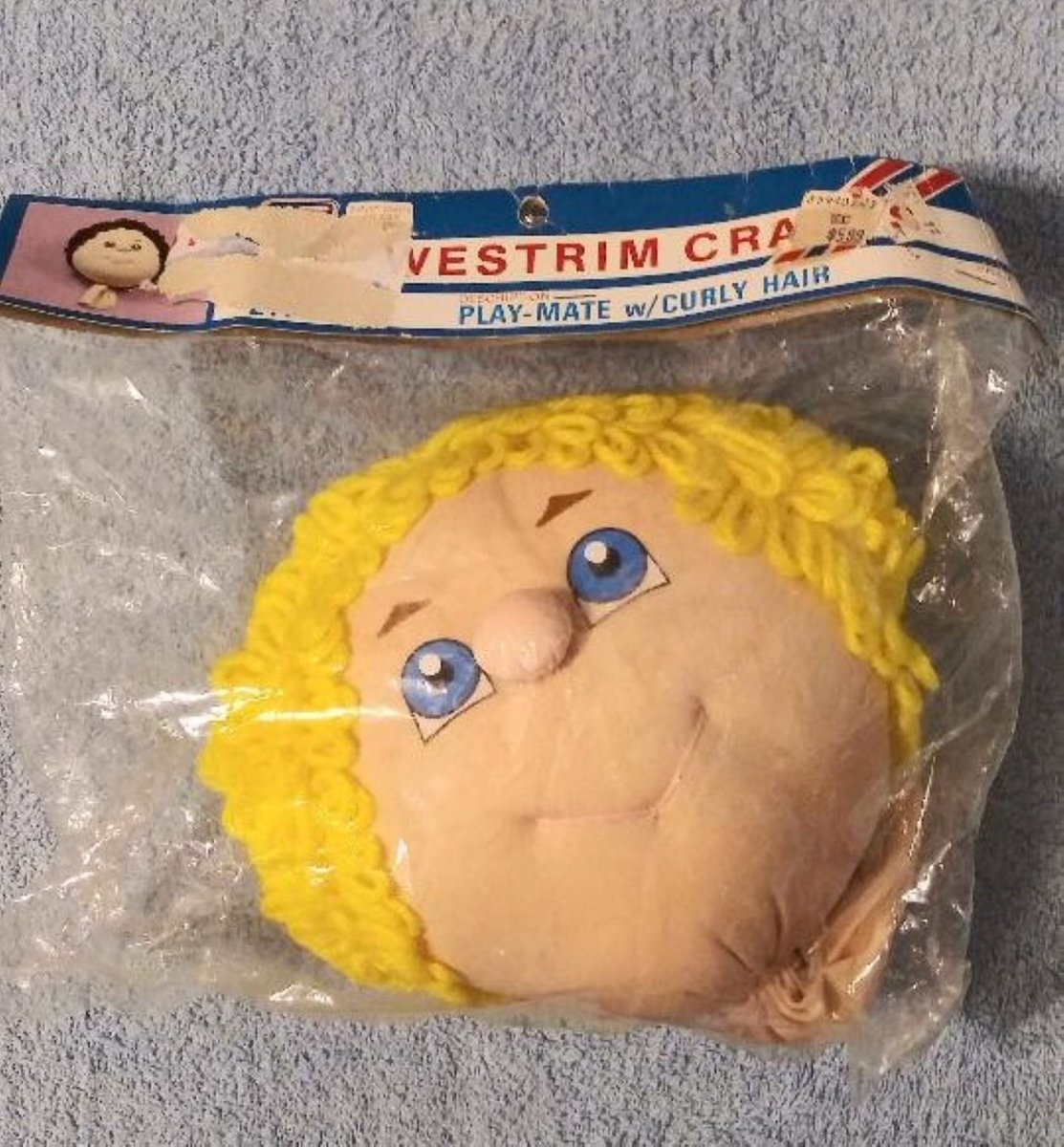 debscrochet's tweet photo. Excited to share the latest addition to my #etsy shop: Westrim Play-Mate Doll Head with Curly Hair, Westrim Crafts Fabric Doll Head, Crafting Doll Parts https://t.co/zo5ZXsubYm #fabric #head #style2179h #blondehair #blueeyes #buttonnose #yellow #curlyhair #yarn https://t.co/SczXIijZiT
