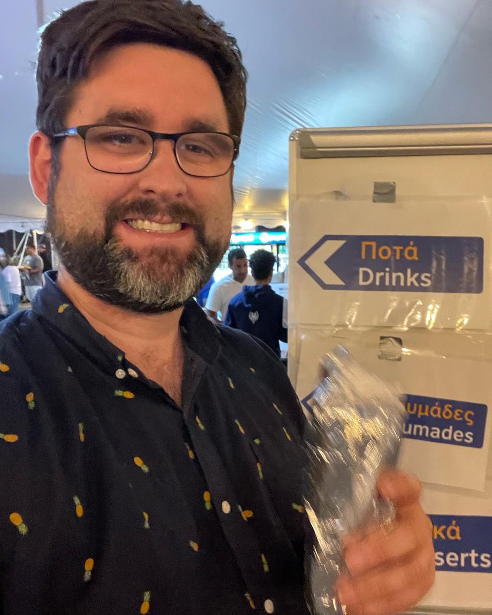 CraigBrendli's tweet photo. Greek Fest is underway this weekend in Poughkeepsie!  Make sure to pick up a Gyro and many other tasty treats.  Opa!  🇬🇷 🇺🇸 

#greekfest #poughkeepsie #poughkeepsieny #poughtential #pkgo #hudsonvalleyny #hudsonvalley #dutchesscounty #dutchess https://t.co/Y1cZy3FXY3