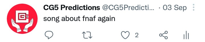 CG5 Predictions tweet media