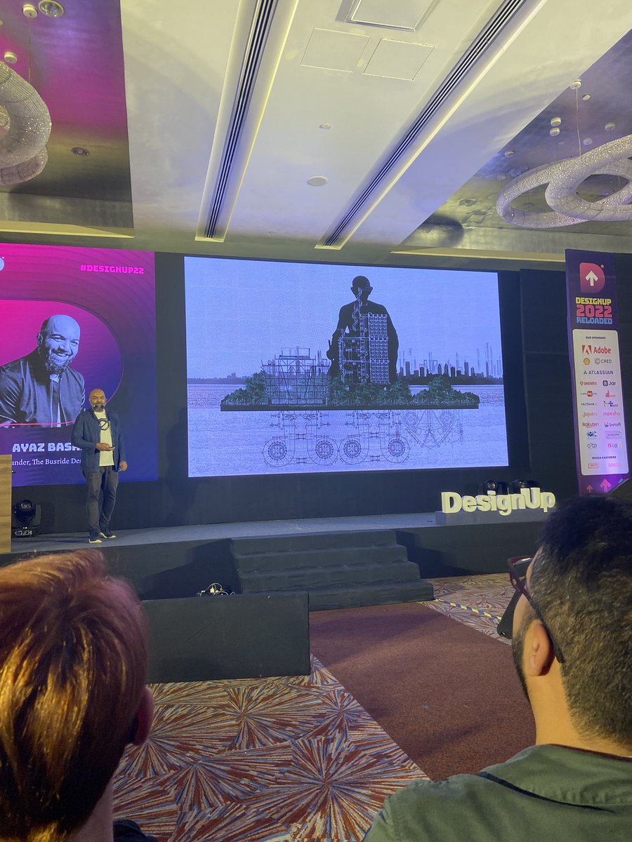 vijay_bhaarath's tweet image. #AyazBasari’s India Futures Project was fun, scary and perspective about India’s future 🙃 #DesignUp22 @DesignUpConf