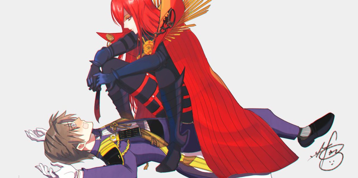 織田信長(Fate) 「ノブへし(聖杯乱舞) 」|鈴木アヤカのイラスト