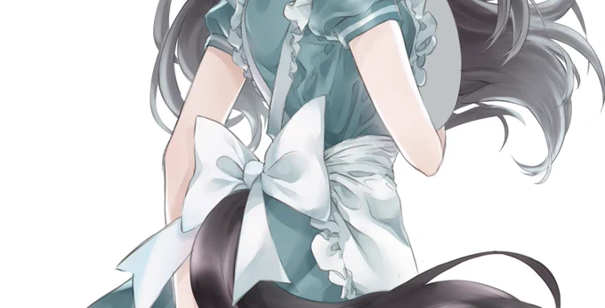 メイドーベル描き中 