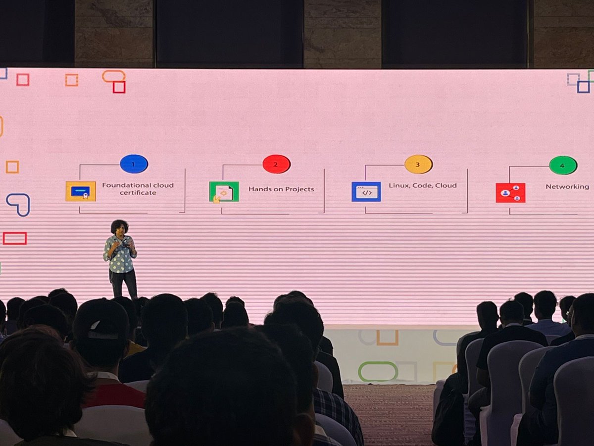 AvadhootRaikar's tweet photo. Attending the most awaited Cloud community Day, Amazing session by the cloud girl herself @pvergadia  Hosted by @GDGCloudMumbai 
#GoogleCloudCommunityDay
#GCCDIndia #GCCDMumbai2022 https://t.co/sgS954kaga