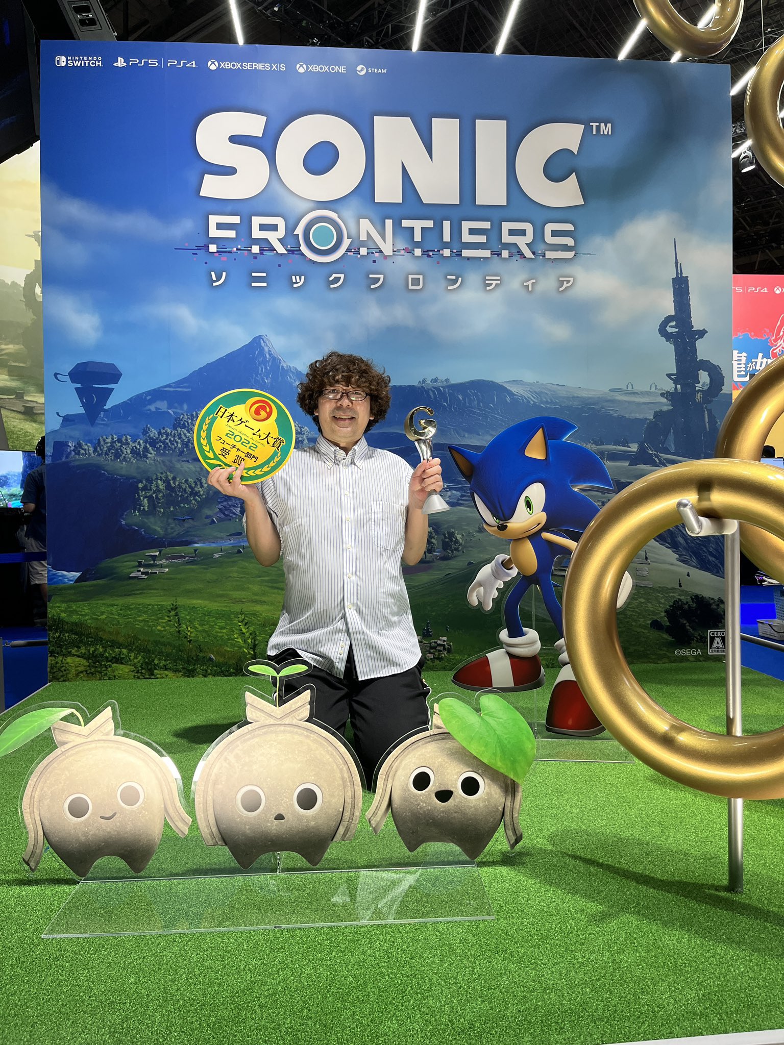 Cy on X: Sonic Frontiers wins award at the Japan Game Awards Future  Division for being one of Japan's most anticipated games of 2022! This is  the first time Sonic won anything