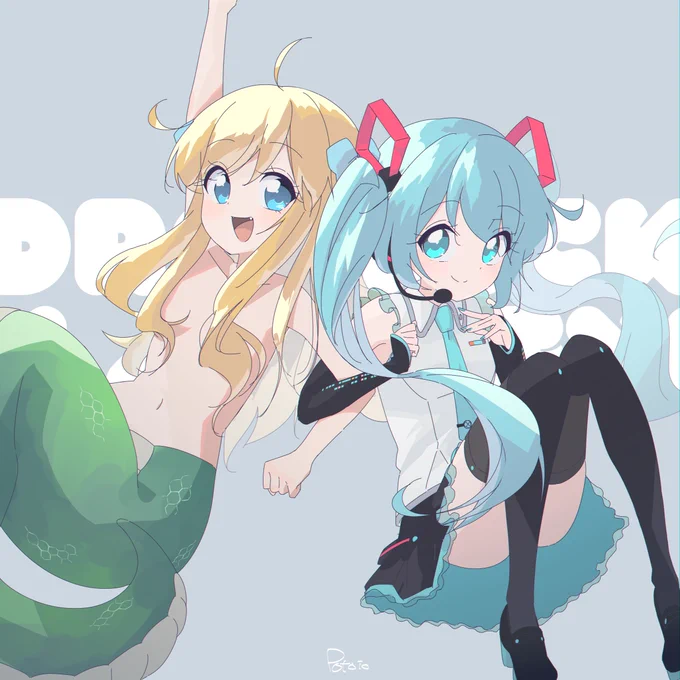 邪神ちゃんドロップキックXサンキューですのドロップキック!!!!#邪神ちゃんドロップキック 