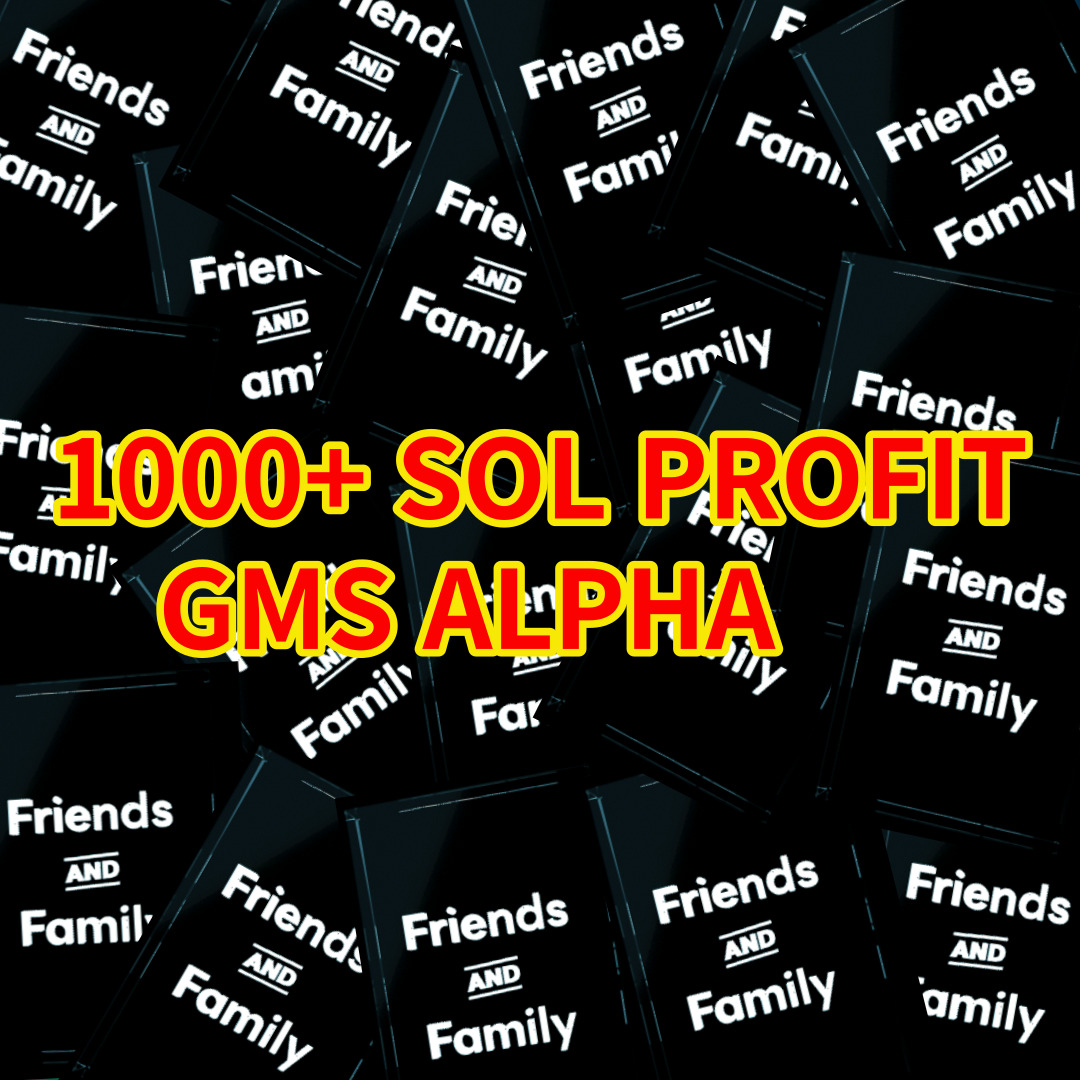 Amazing profit in GMS ALPHA