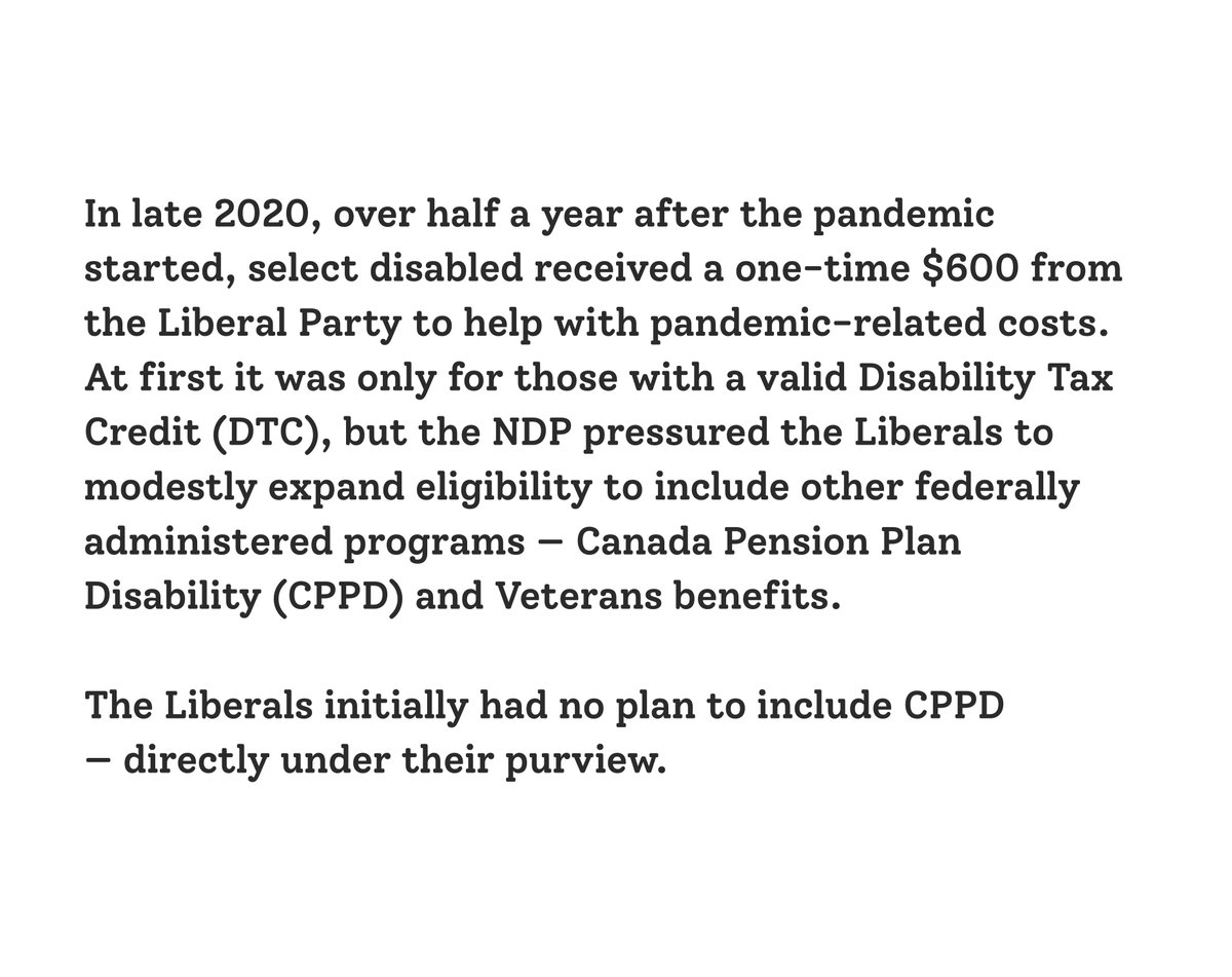 DisabledVancity's tweet photo. Hi @MorriceMike or staffer(s),
In the upcoming September 20 #FirstDebate on the CDB, @CQualtro should be pointedly asked:
Q: “Will disabled Canadians on CPPD be eligible for the #CanadaDisabilityBenefit, or is your plan only for those on provincial and territorial programs?” https://t.co/fo7z015ygl