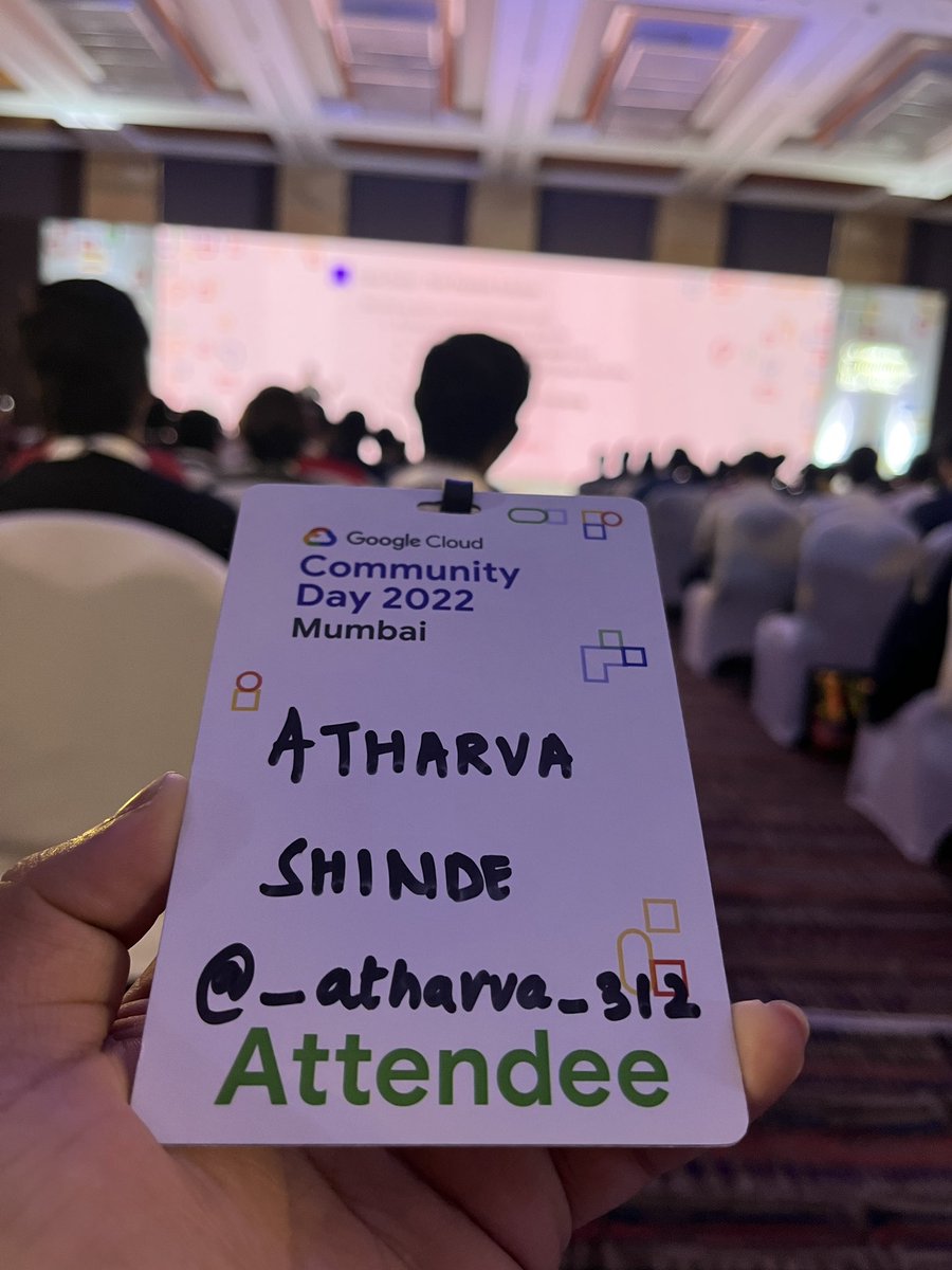 Atharva_312's tweet photo. Excited for the upcoming sessions !!! @GDGCloudMumbai #GCCDMumbai @pvergadia https://t.co/IcIHeQYvMi