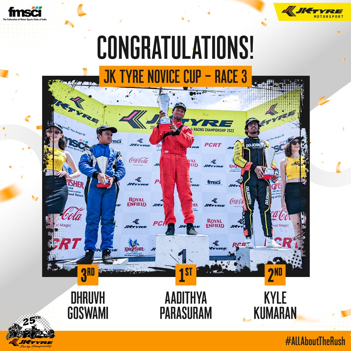 JK Tyre Motorsport tweet media