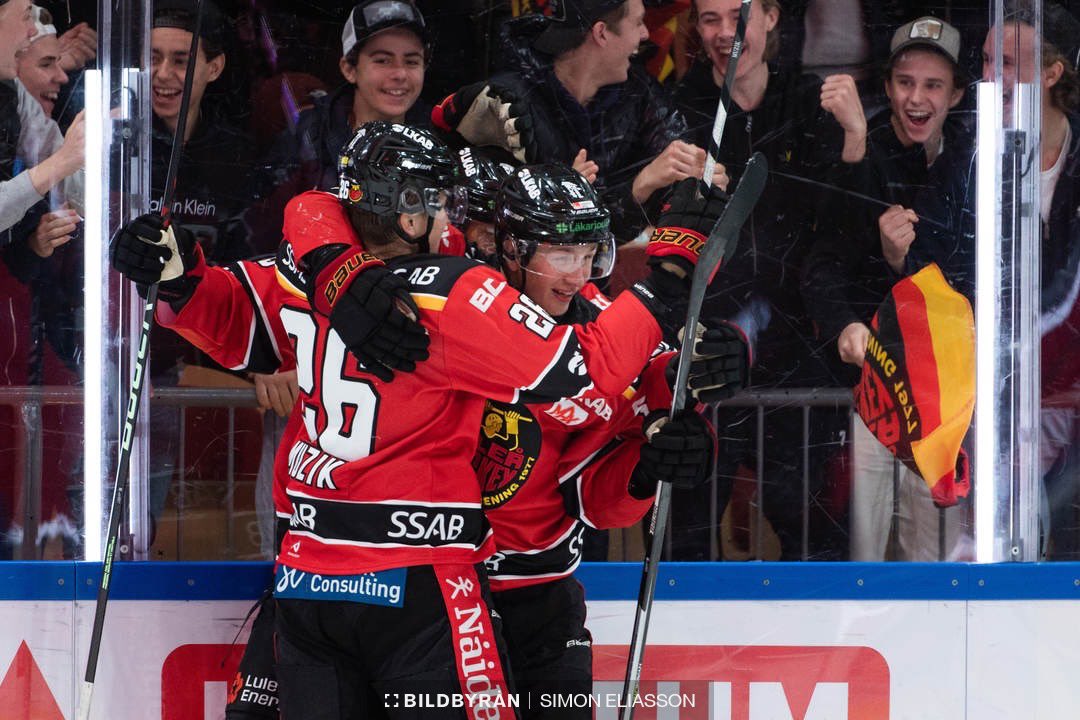 Då var vi igång med en ny säsong och vilken premiär det blev! 
Tack <a href="/LuleaFans/">LuleåFans</a> för ett underbart drag ❤️🖤💛