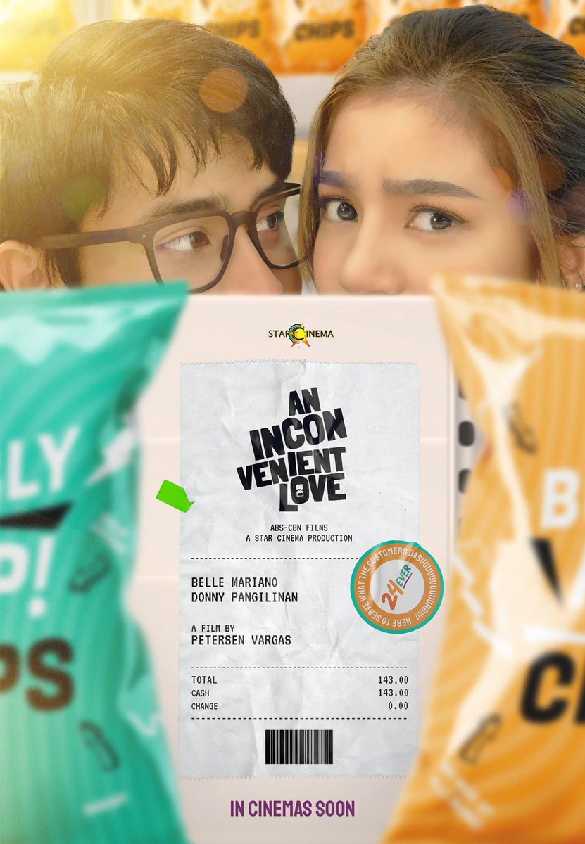 James_Bond2000's tweet photo. @NaibaraL @starmagicphils Your 24Ever is on the way! 🛵🏃🏃‍♀️

Star Cinema's comeback movie, "AN INCONVENIENT LOVE," starring Donny Pangilinan and Belle Mariano, directed by Petersen Vargas!

Only in theaters this NOVEMBER 23, 2022.

#AILNov23
#AnInconvenientLove
#DonBelle24ever 
#NewGenPhenomenalLoveteam https://t.co/H7wD8wO6WP