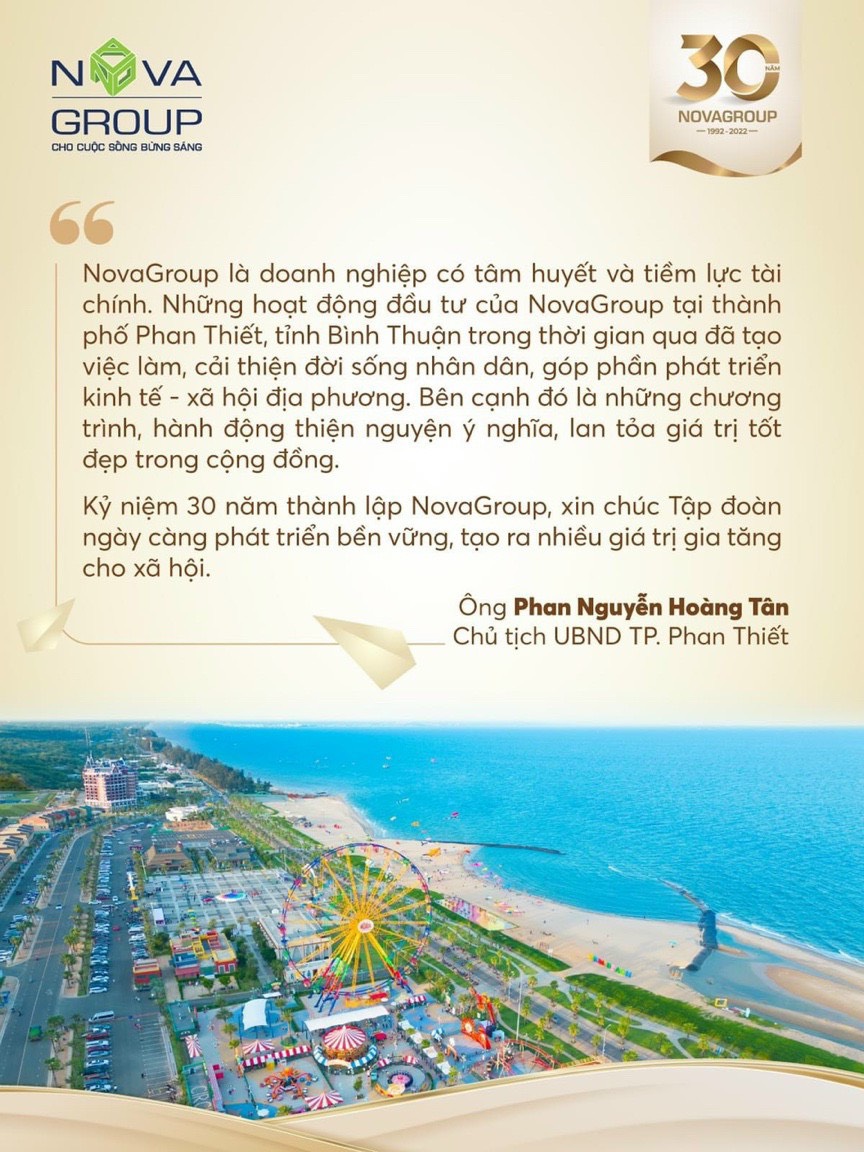 Property_Nova's tweet photo. 🎉 🎉 HAPPY BIRTHDAY NOVAGROUP 🎉🎉
18.09.1992 - 18.09.2022
🌟 Nhân dịp kỷ niệm 30 năm Thành Lập Tập Đoàn NovaGroup (18/09/1992 - 18/09/2022). Chân thành cảm ơn Quý Khách hàng đã tin tưởng và đồng hành cùng NovaGroup.
#sinhnhat30namNovaGroup
#Novaland #NovaGroup #Nova30 https://t.co/B7oKuojta9