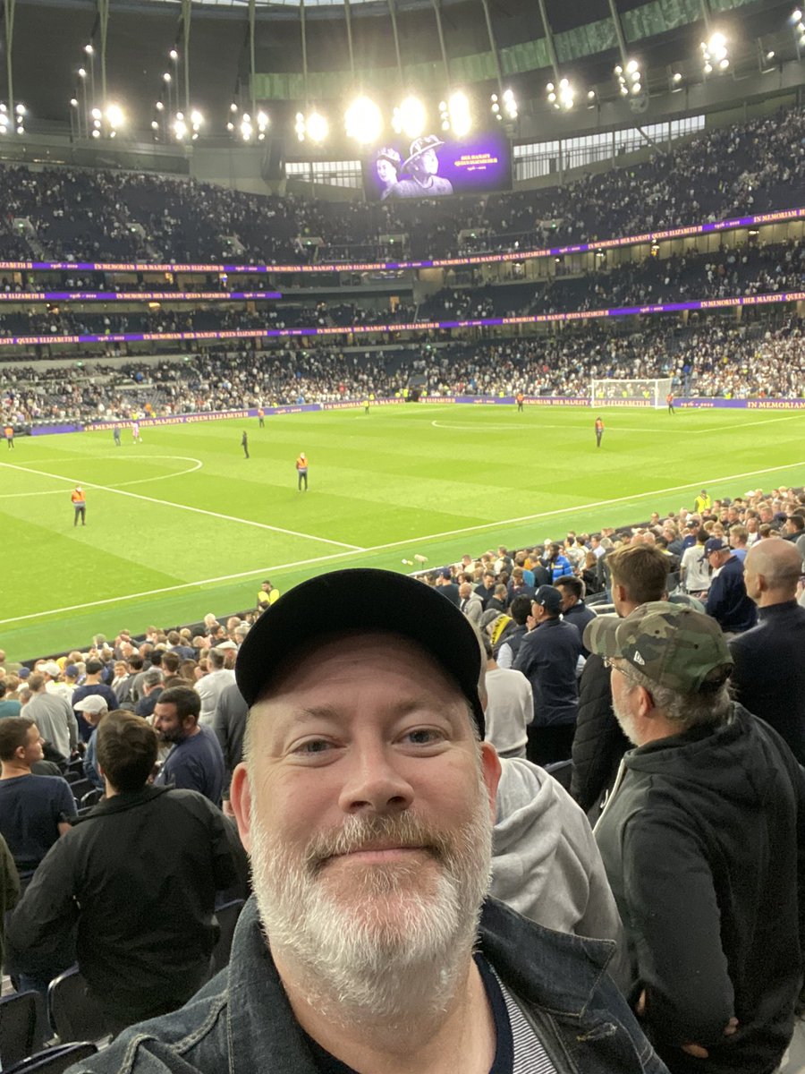 Bruce_Benedict's tweet photo. Absolutely incredible experience last night seeing the @SpursOfficial at home against @LCFC #SonHatTrick what a game!! https://t.co/4PUMkqTNAq