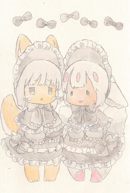 おそろい。#イラスト #メイドインアビス 
