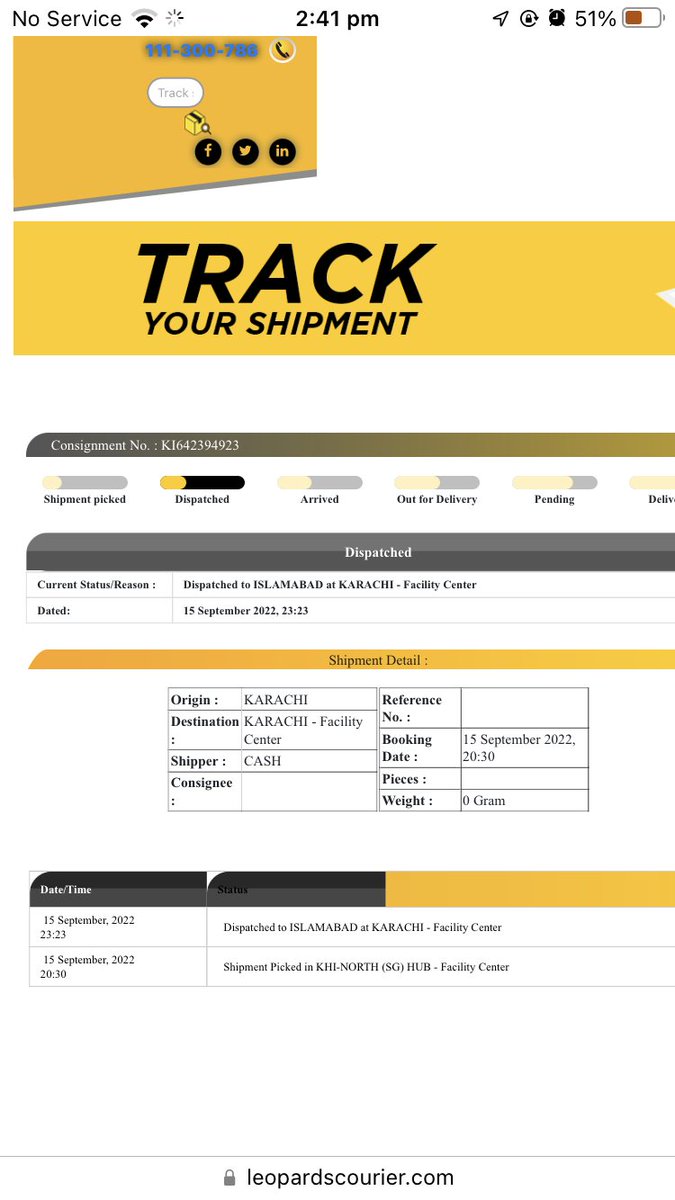 developer7621's tweet photo. @Leopardspvtltd  why the overnight booked parcel not delivered yet? It will be of no use for the customer and All I have to bare the double charges.
Kindly proceed with refund. https://t.co/v99FseDzsx