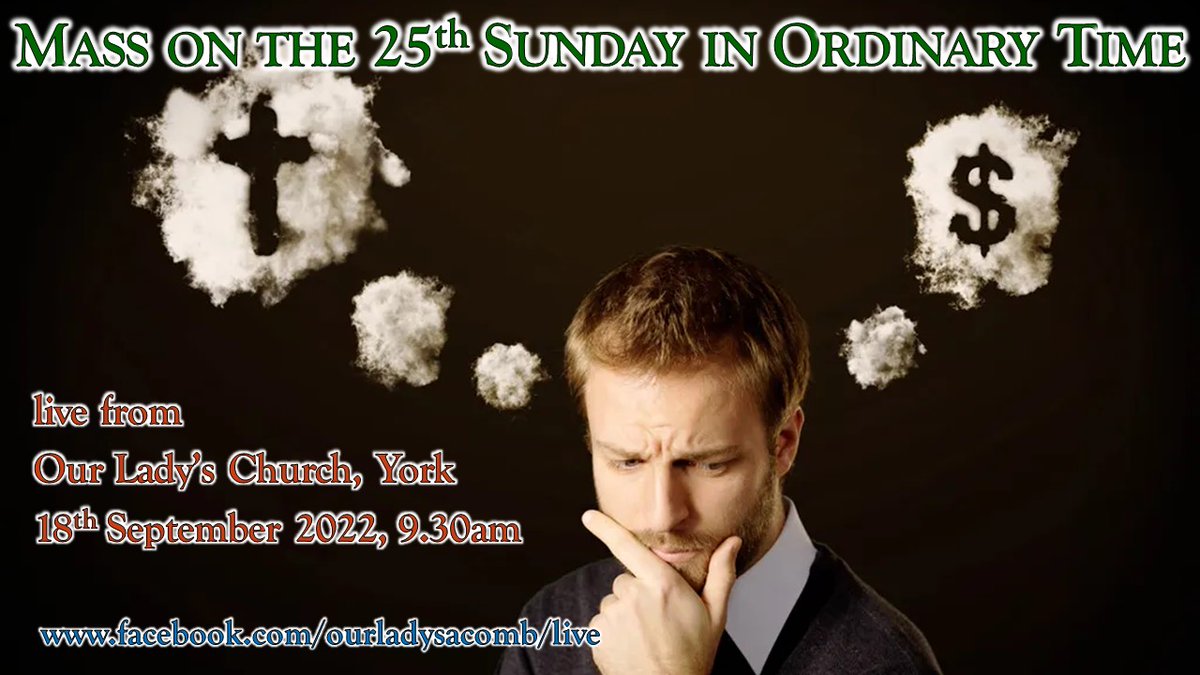 If you're not with us in person, do join us at the live-stream of the 9.30am Mass

facebook.com/ourladysacomb/…