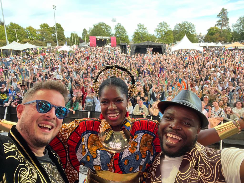 Ibibio Sound Machine (@ibibiosound) on Twitter photo Thank you <a href="/Rifflandia/">Rifflandia Festival</a> amazing vibes for our first festival in #Canada #Vancouver
Can’t wait to see you again ❤️ Thank you <a href="/Rifflandia/">Rifflandia Festival</a> amazing vibes for our first festival in #Canada #Vancouver
Can’t wait to see you again ❤️