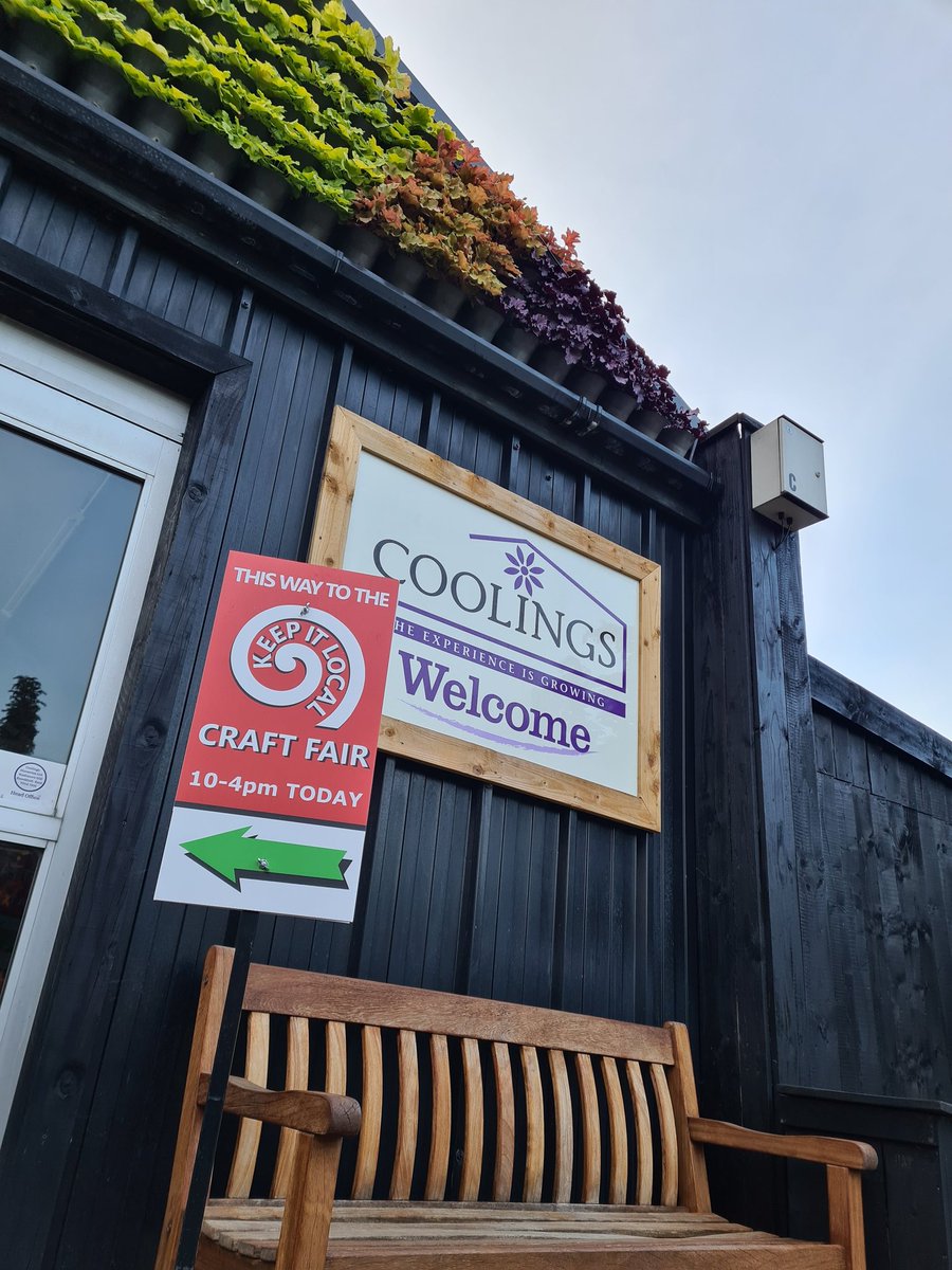 Final chance today to visit <a href="/CoolingsGC/">CoolingsGardenCentre</a> Rushmore Hill TN14 7NN for the Keep it Local Craft Show. We are open 10am till 4pm, free entry today, Sunday 18th September. #supportsmallbusiness #supportlocal #gardencentre #keepitlocal #craftstalls #craftevent #sevenoaks #Bromley