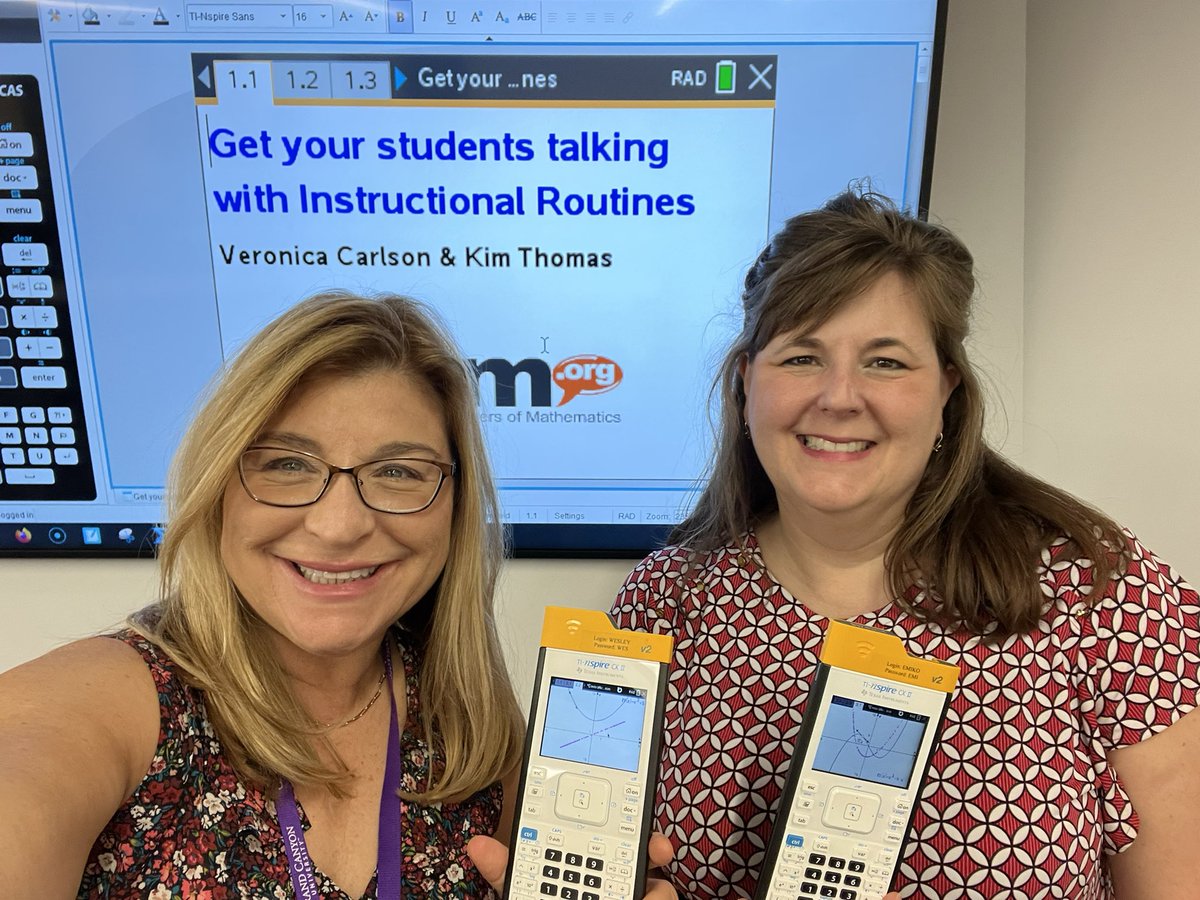 Veronica_math's tweet image. It was a great day at the @AATM_AZ Annual State Conference with @Kim_math ! We presented two in-person and two virtual session! Our participants were awesome! 😍 Thank you to @TICalculators and @PareesaShirazi for being a major sponsor!! ❤️ #SpreadMathLove #NeverStopLearning